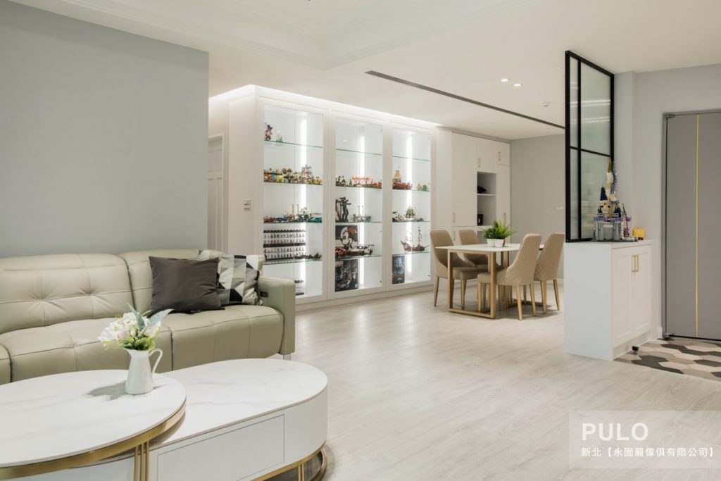 台北中山區室內設計-輕美式純白透明感-如果愛，是一個家。