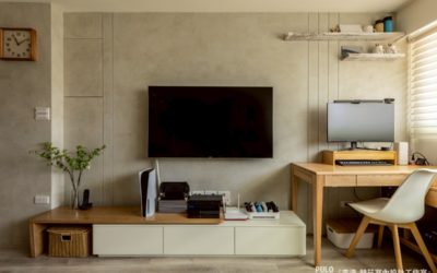 搞懂「電視櫃藏線」設計!3種電線收納裝潢法,讓客廳更清爽