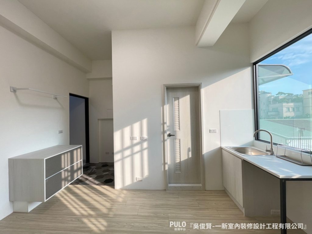 台南老屋翻新，67坪透天厝改造變身五層樓獨立套房