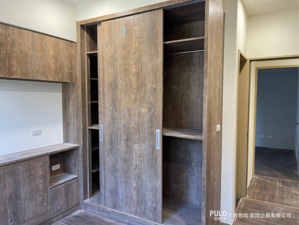 木作裝潢差別在哪？桃園16坪中古屋開箱，木工衣櫃收納攻略！